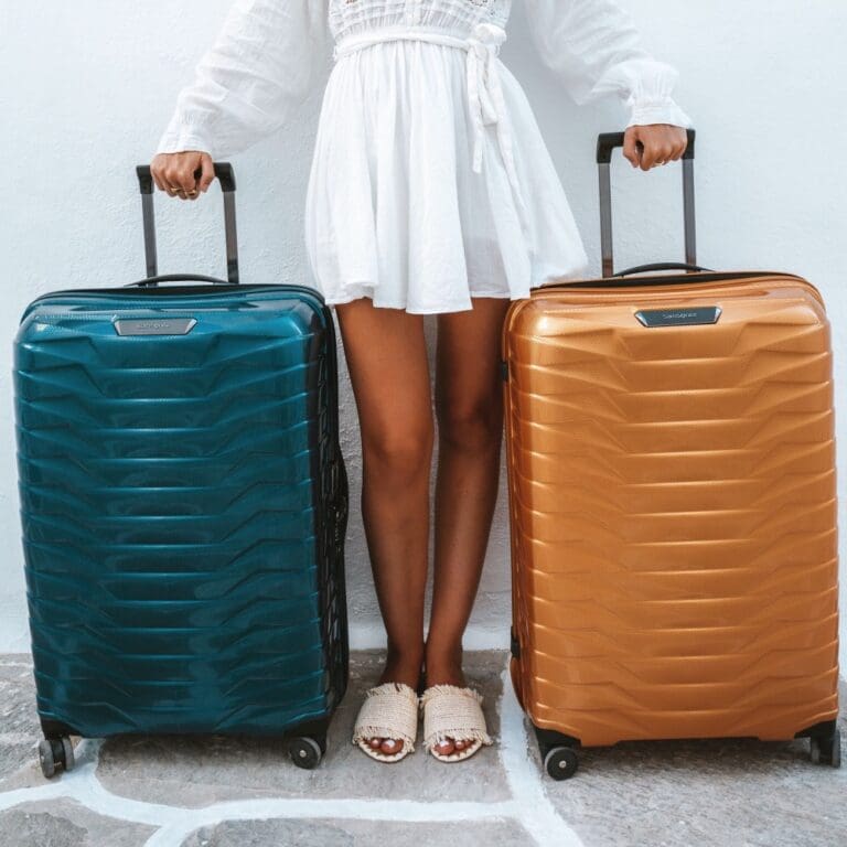 women with two proxis bags