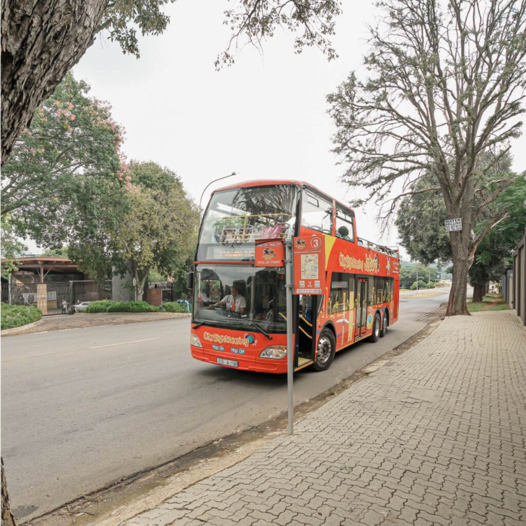 City Sightseeing Joburg Hop-on-Hop-Off Red Bus