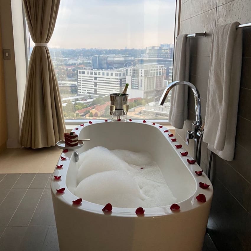 Bath in the penthouse at Radisson BLU