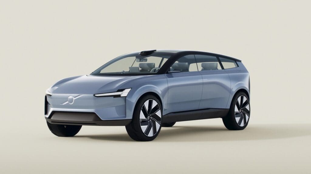 Volvo electric vehicle exterior hello joburg