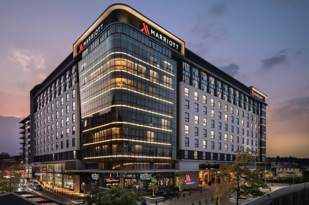 marriott melrose arch exterior