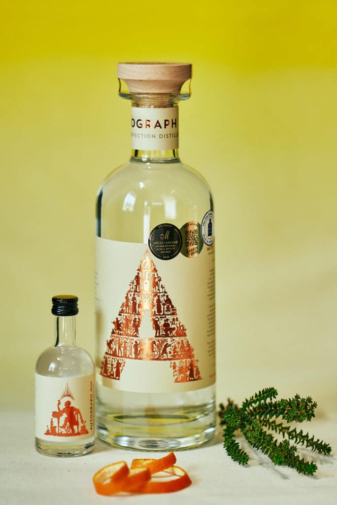 Autograph Gin with botanicals