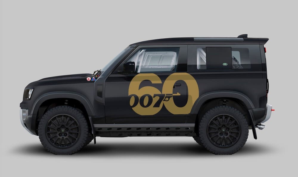 James Bond special edition land rover