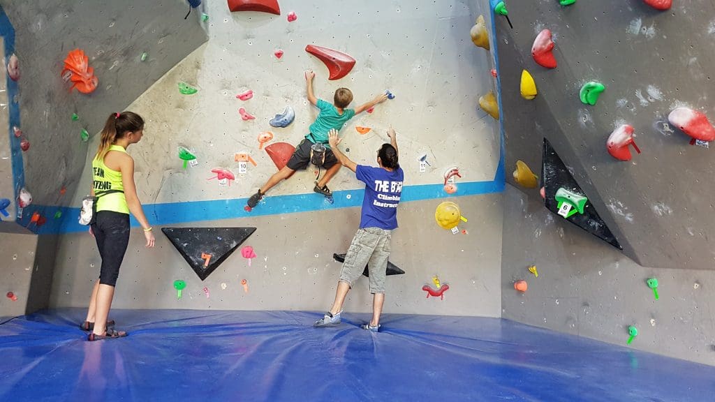 climbing wall