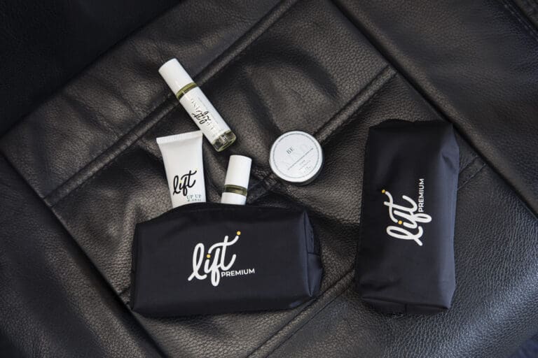 Lift premium products on a seat