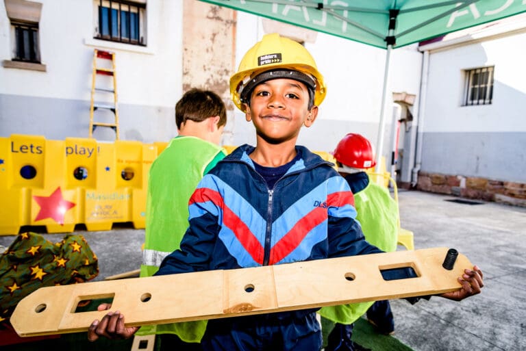 Kids learning at Play Africa