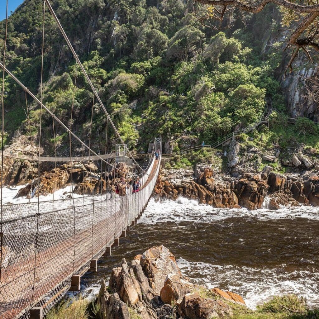 Storms River suspension bridge