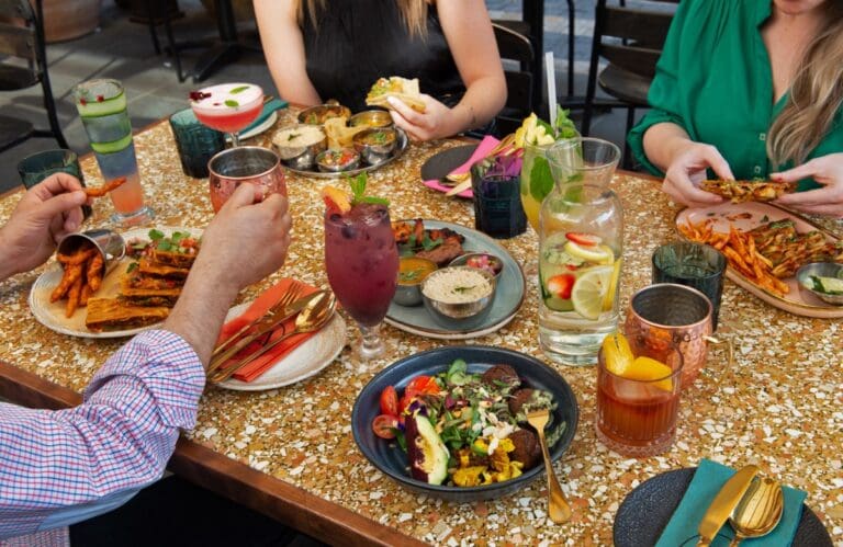 People dining at Modern Tailors