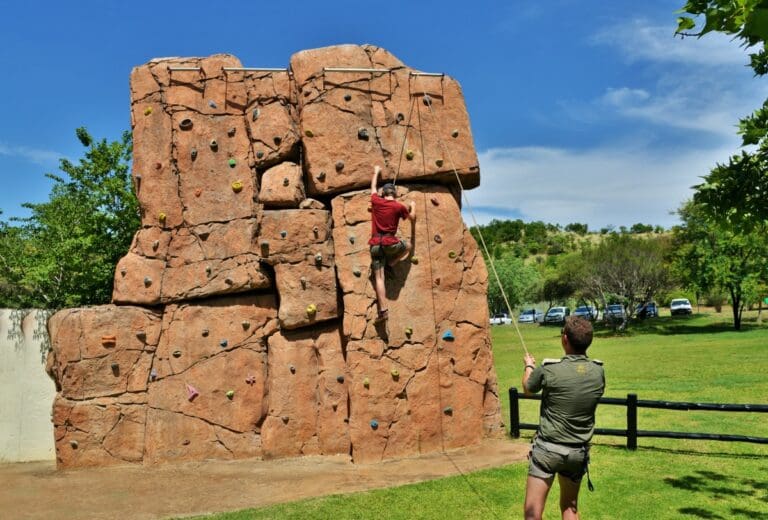 Kwa Maritane Bush Lodge Climbing Wall