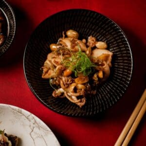 Asian-inspired cuisine at The Red Room