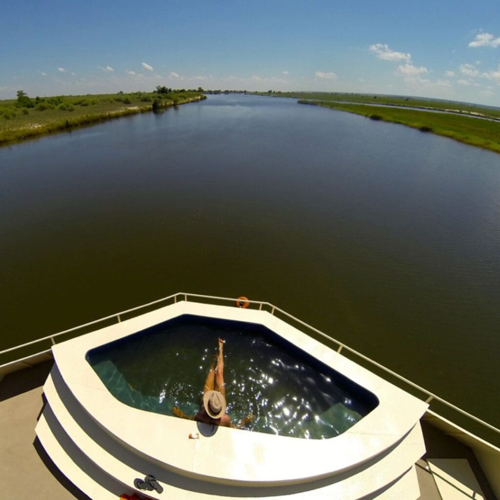 Zambezi Queen on the Chobe