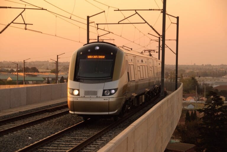 Gautrain Train Rhodesfield Station-small