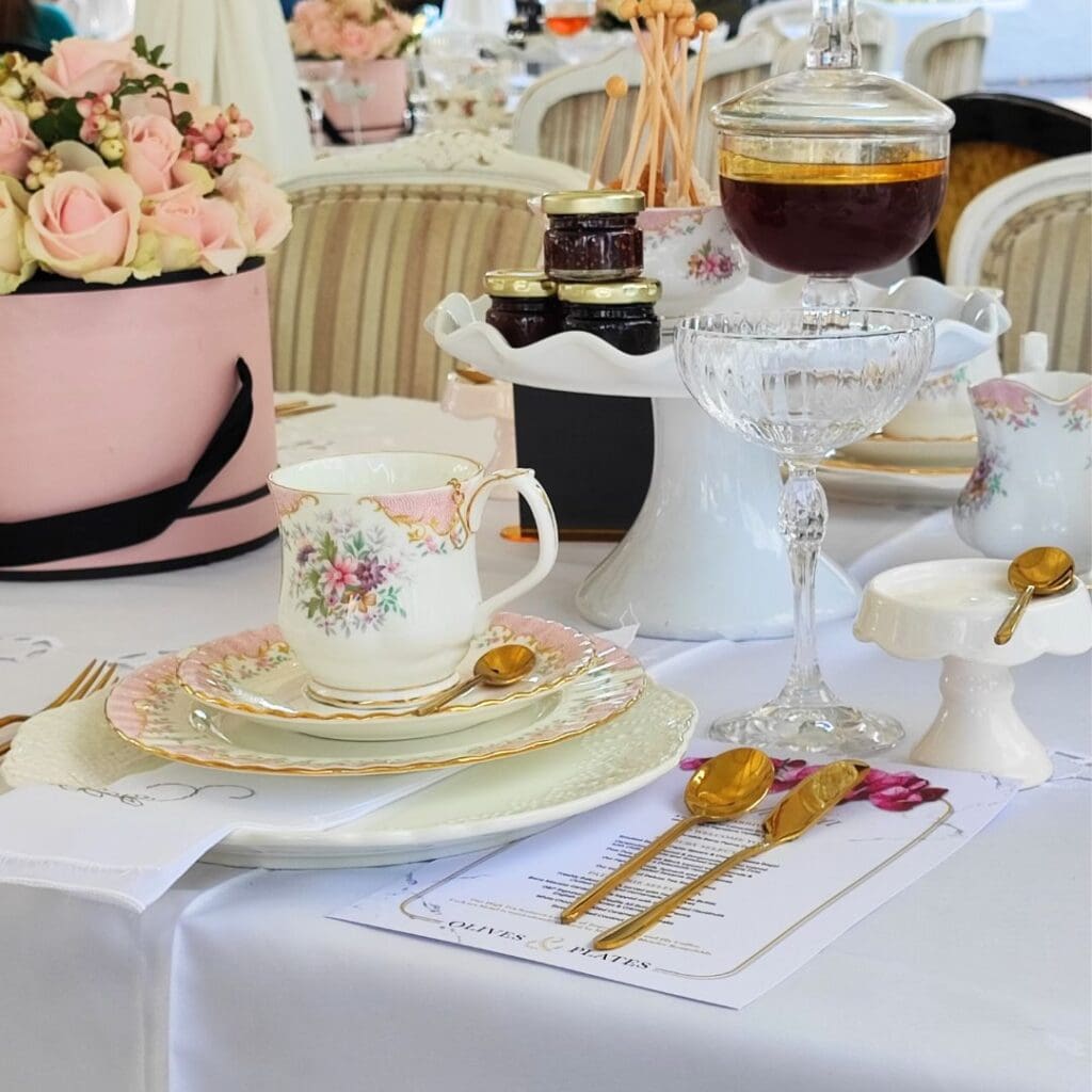 High tea at Olives & Plates Wits Club