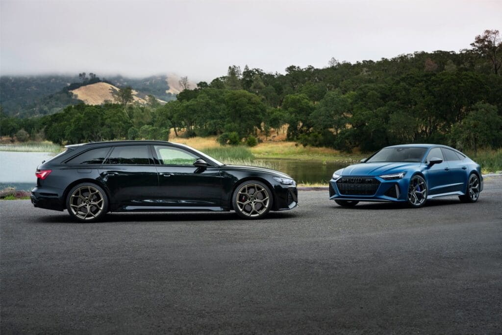 Audi RS 6 Avant performance and Audi RS 7 Sportback performance