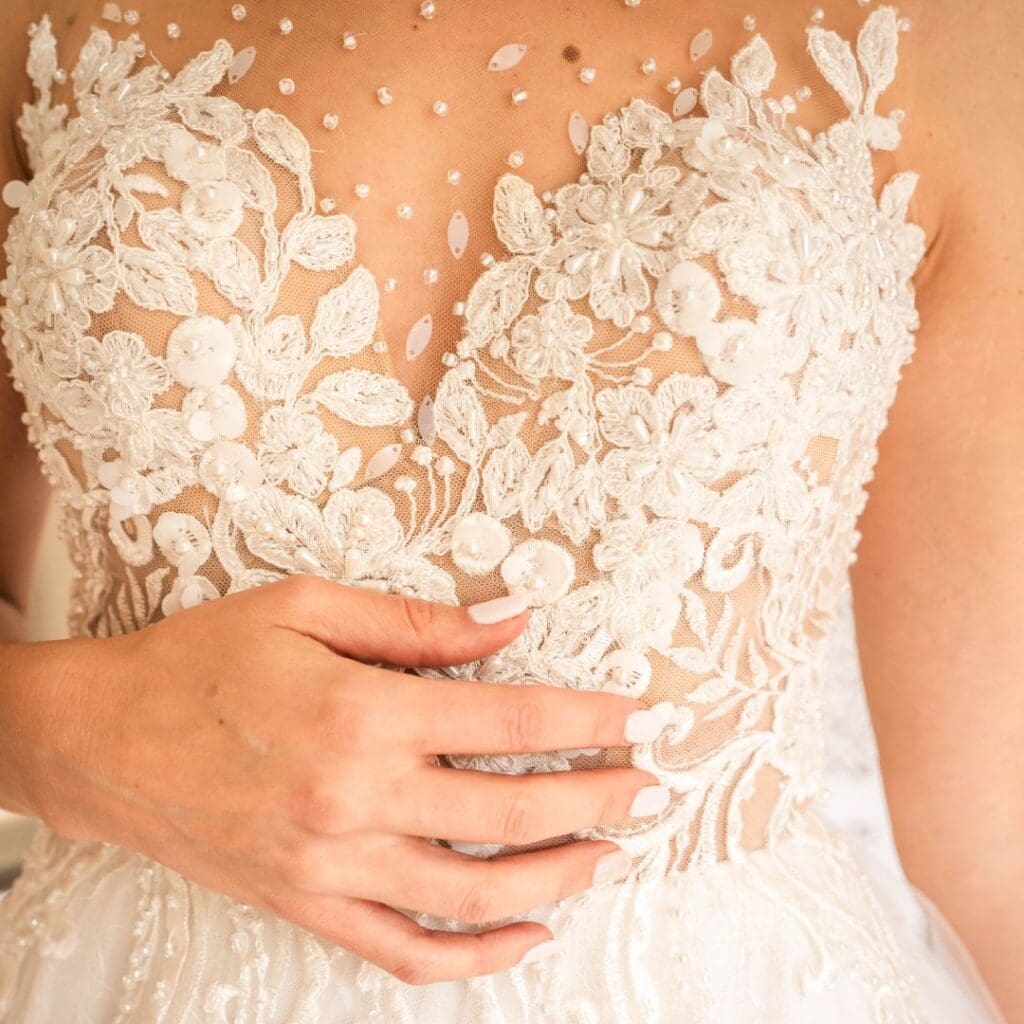 Timeless Tulle Bridal wedding gown