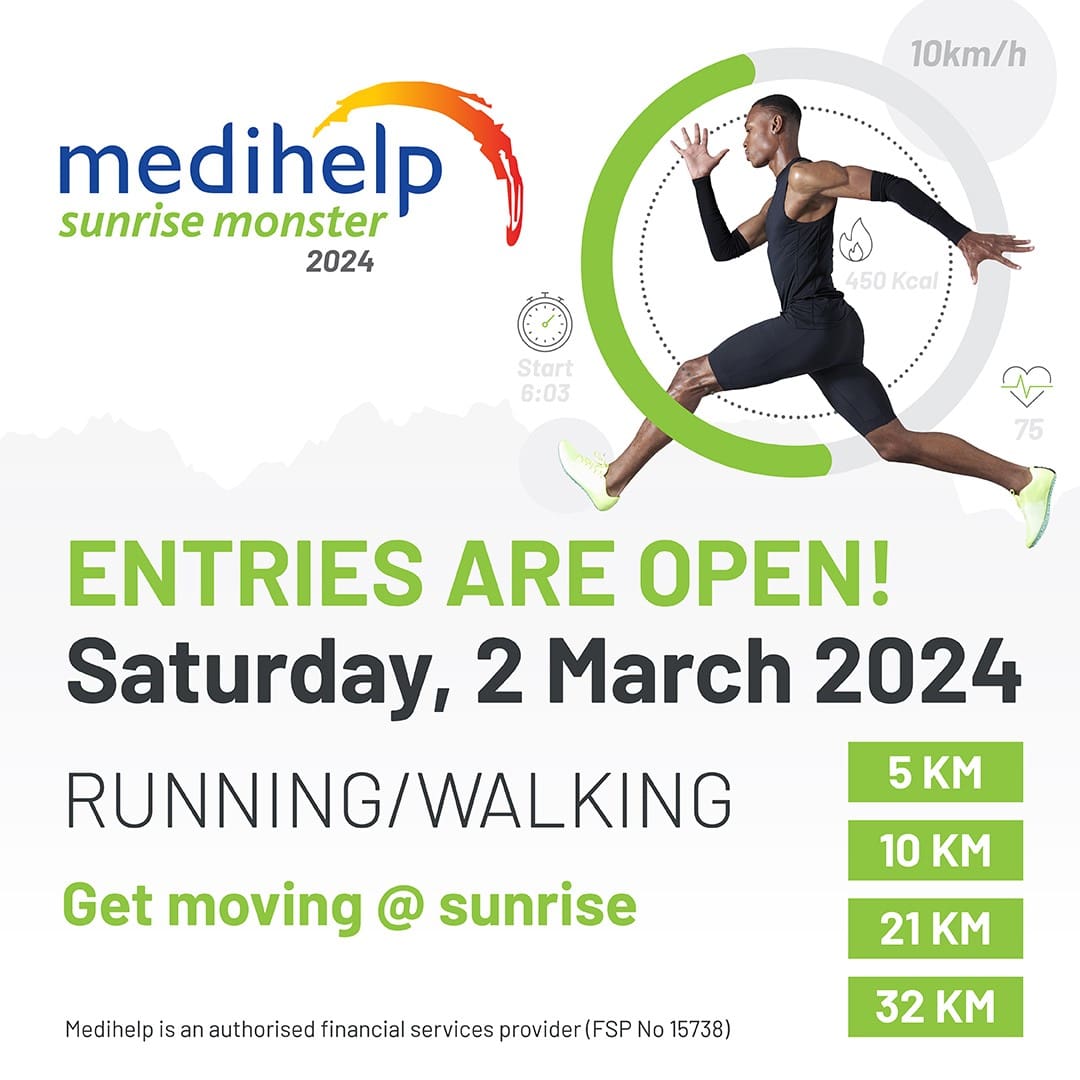 medihelp trail event square poster