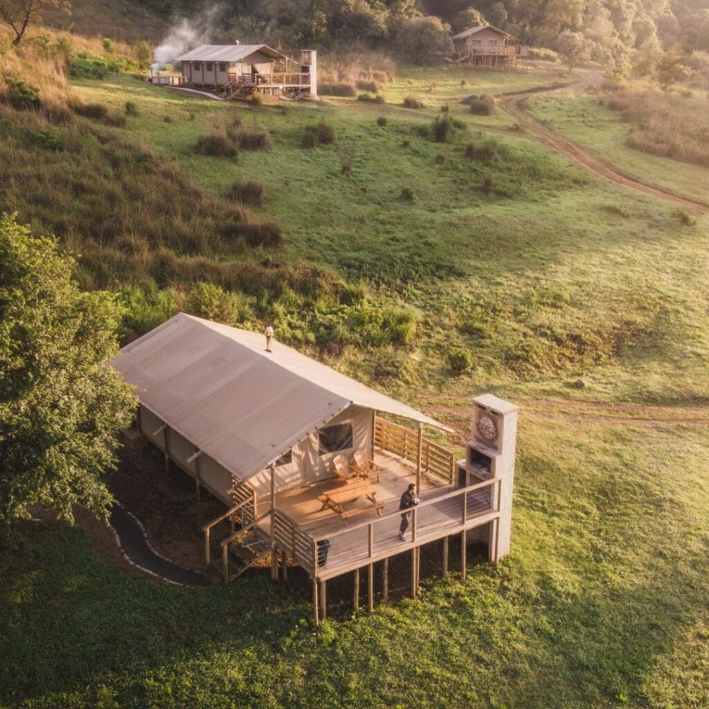 Africamps Romantic pods to escape to