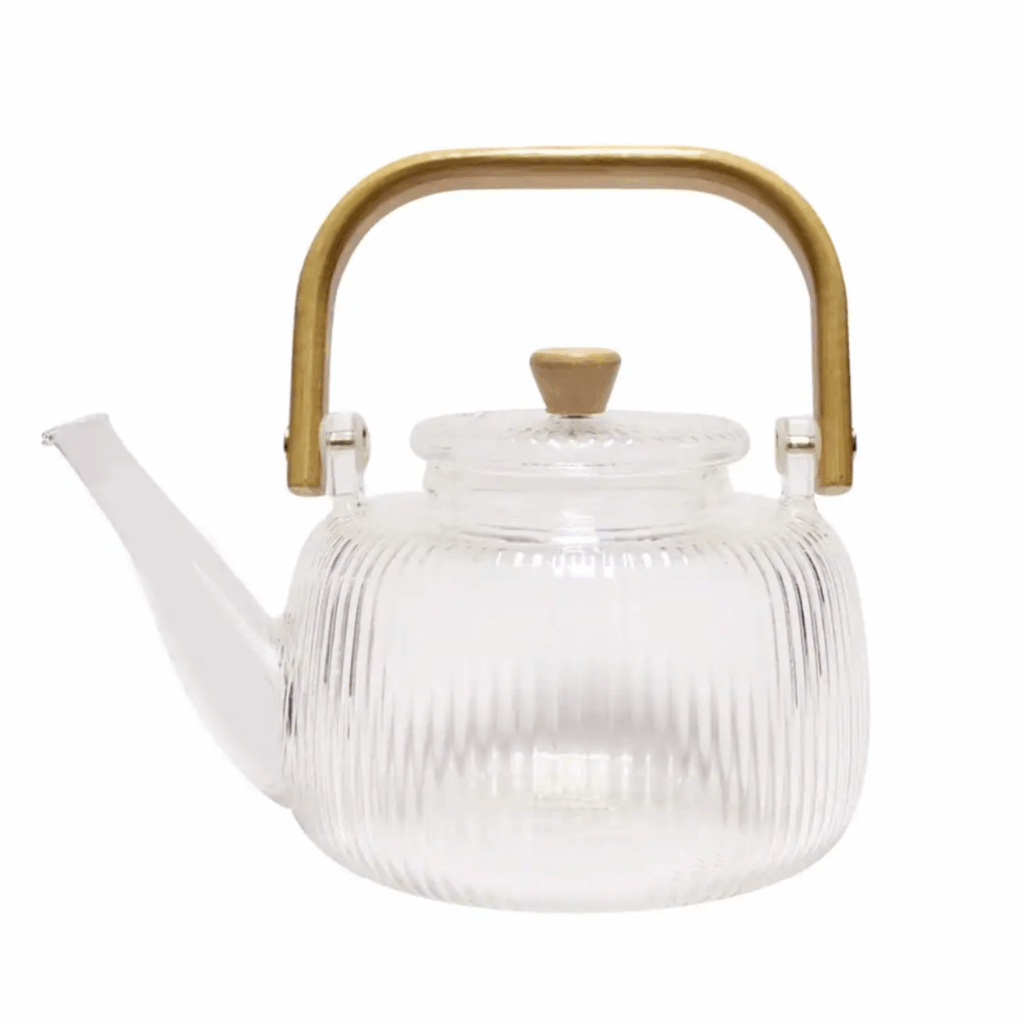 LMC Glass Teapot with Bamboo Handle