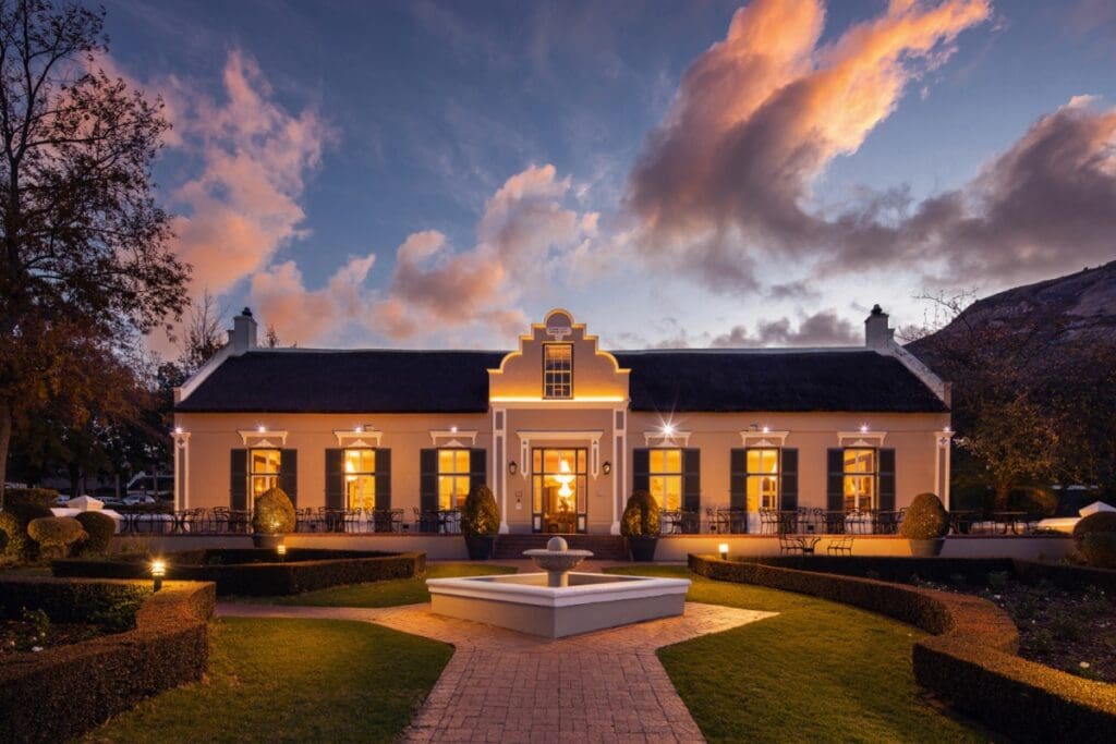 Grande Roche Hotel Paarl Entrance