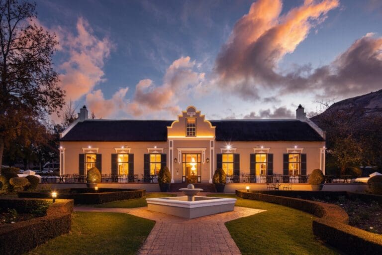 Grande Roche Hotel Paarl Entrance