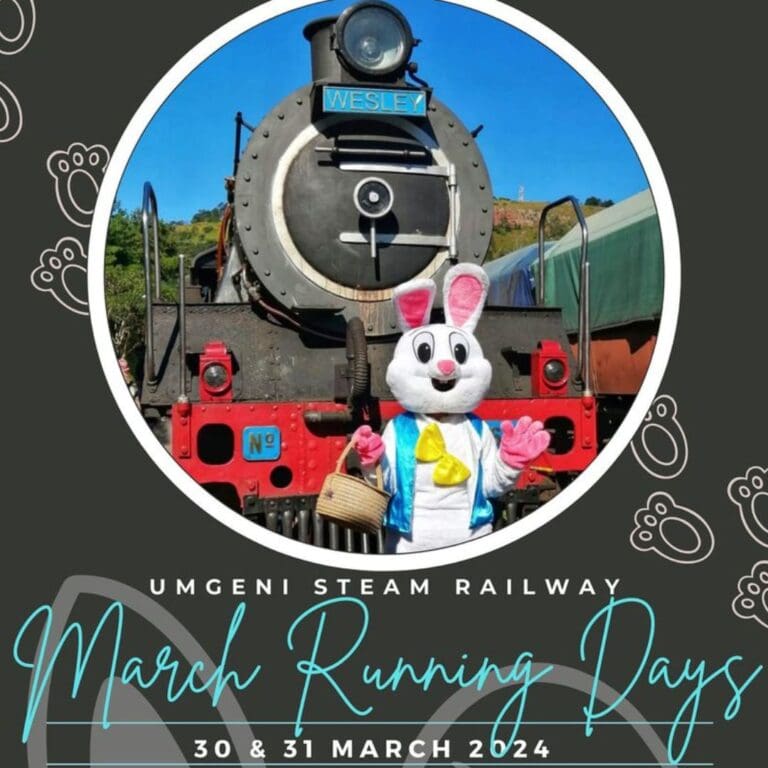 Celebrate Easter On The Umngeni Steam Train