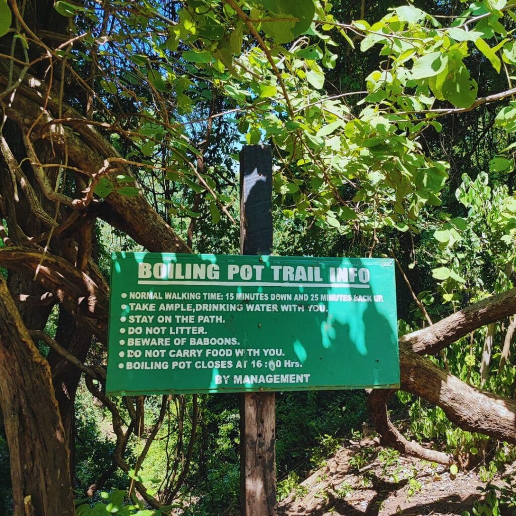 Boiling Pot Trail