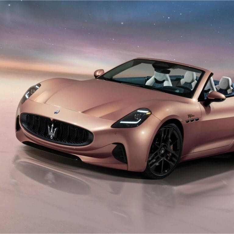 Maserati's Electric Vehicle, The GranCabrio Folgore