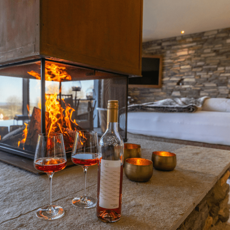 Explore wine farms and fireplaces