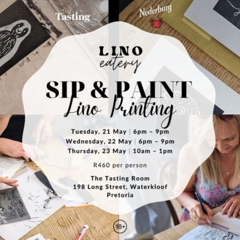 Sip And Paint - Lino Painting