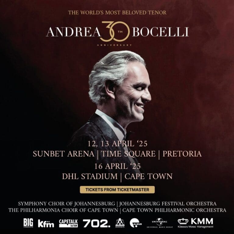 Andrea Bocelli 30th Anniversary Tour