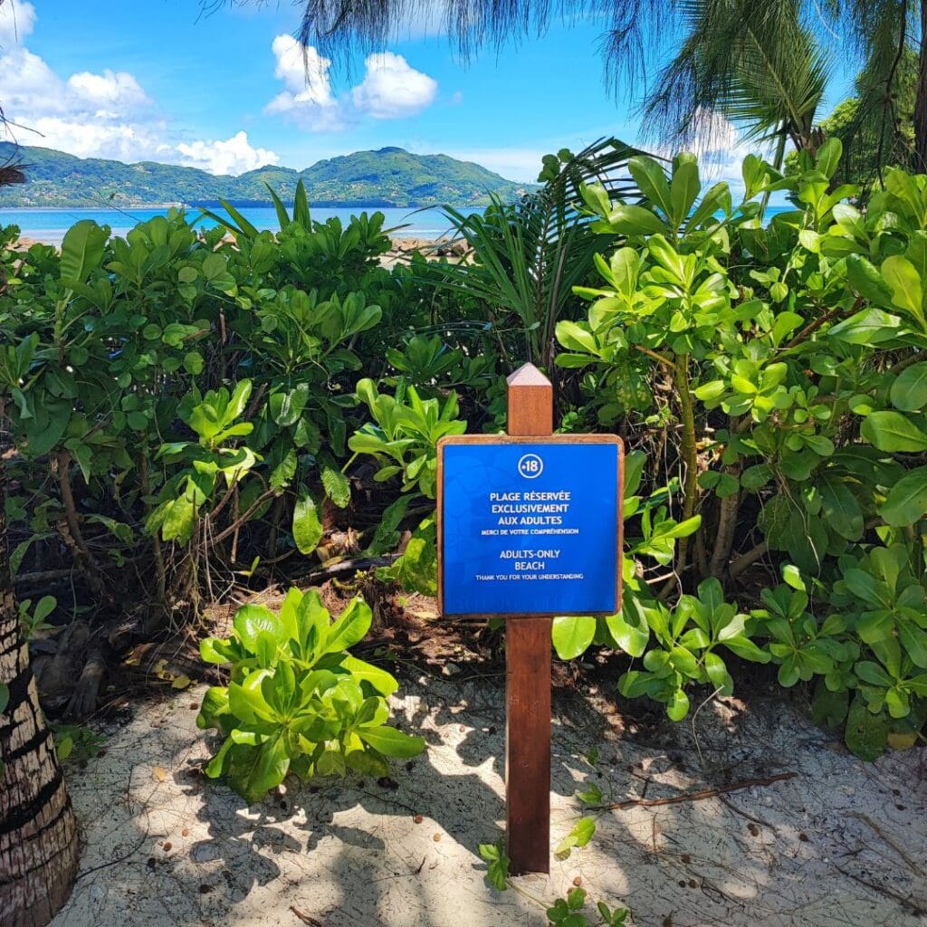 Adults only beach Club Med Seychelles