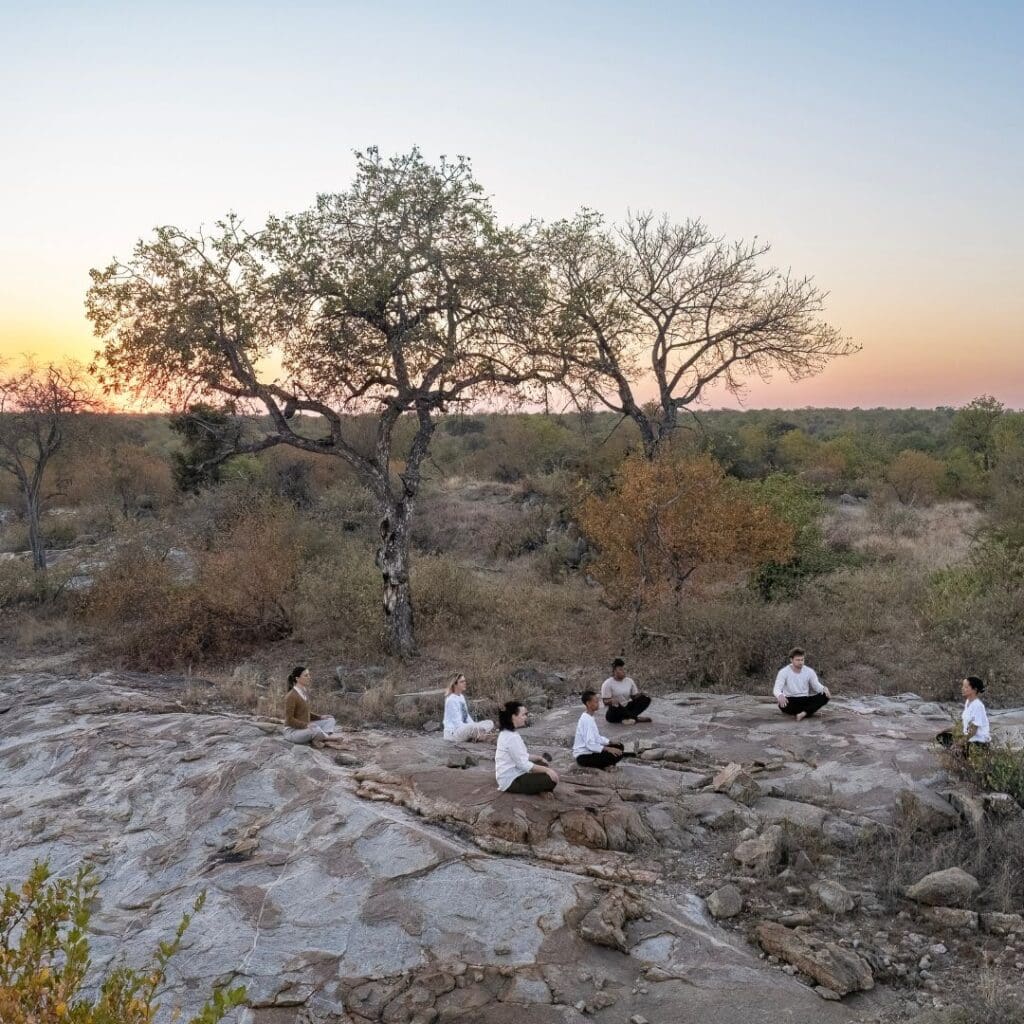 Wellness outdoors African Retreat by Motswari