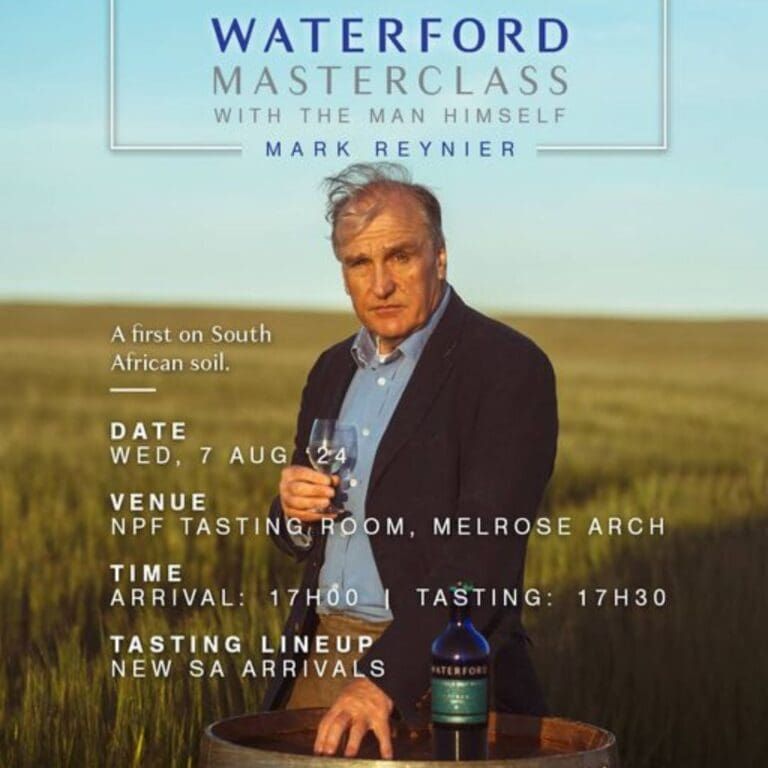 Waterford Masterclass With Mark Reynier