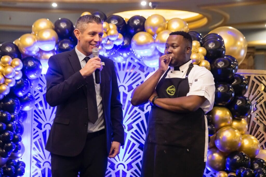 Chef Mahle from Carnival City at Prive Launch