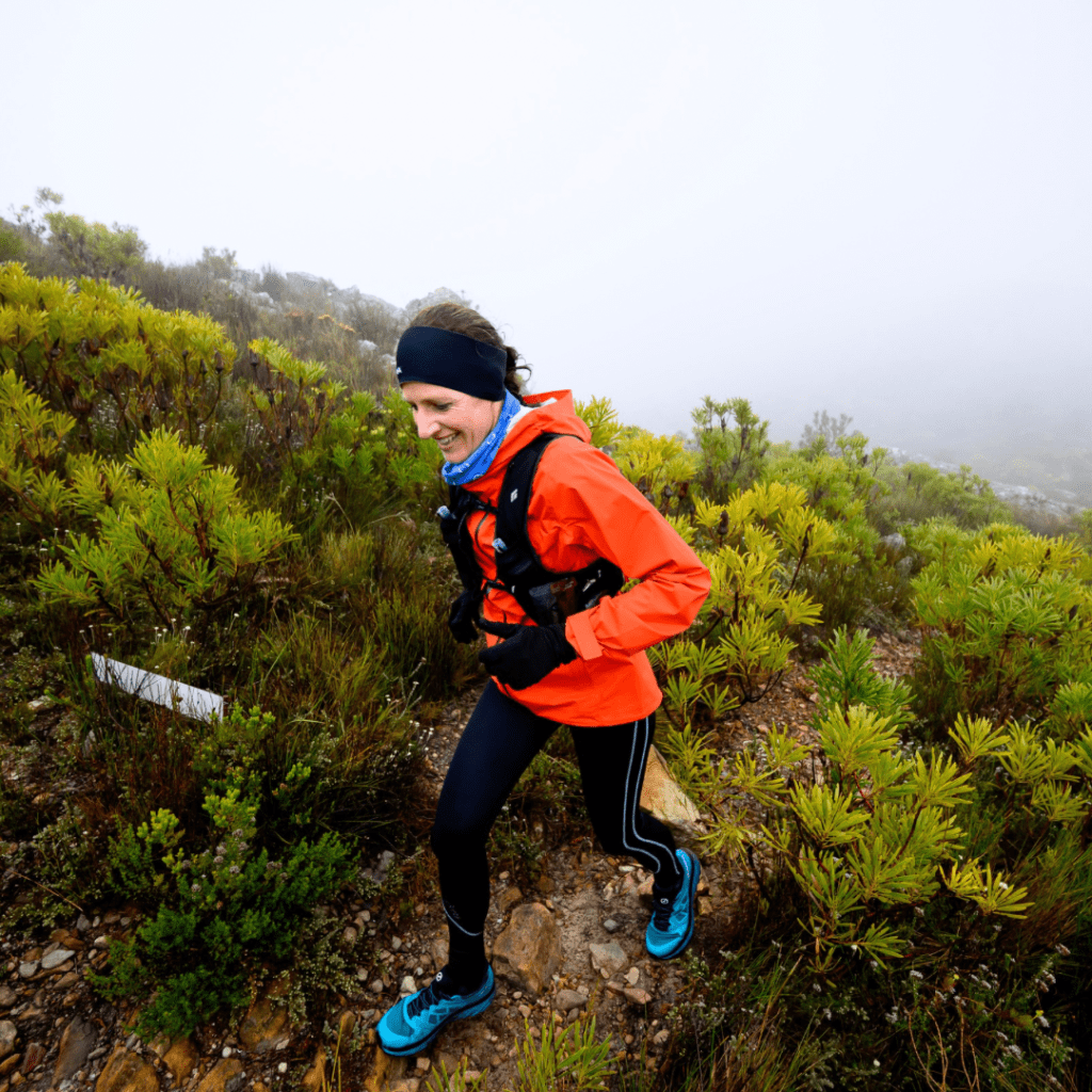 Lodelia Kombrink at the 75km K-Way MaxiRace in 2024.