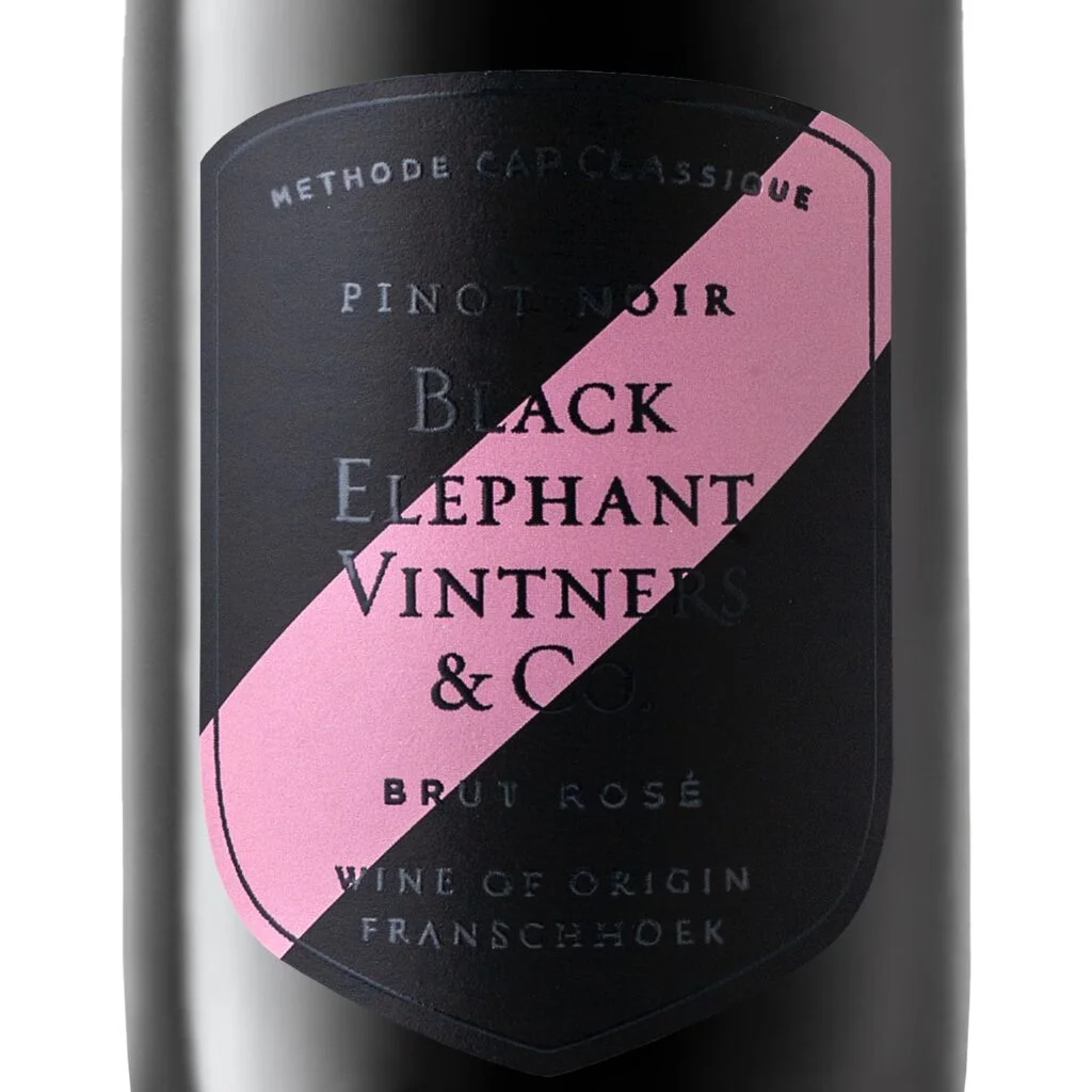 The Black Elephant MCC Pinot Noir Brut Rosé is the perfect gift this Festive Season.