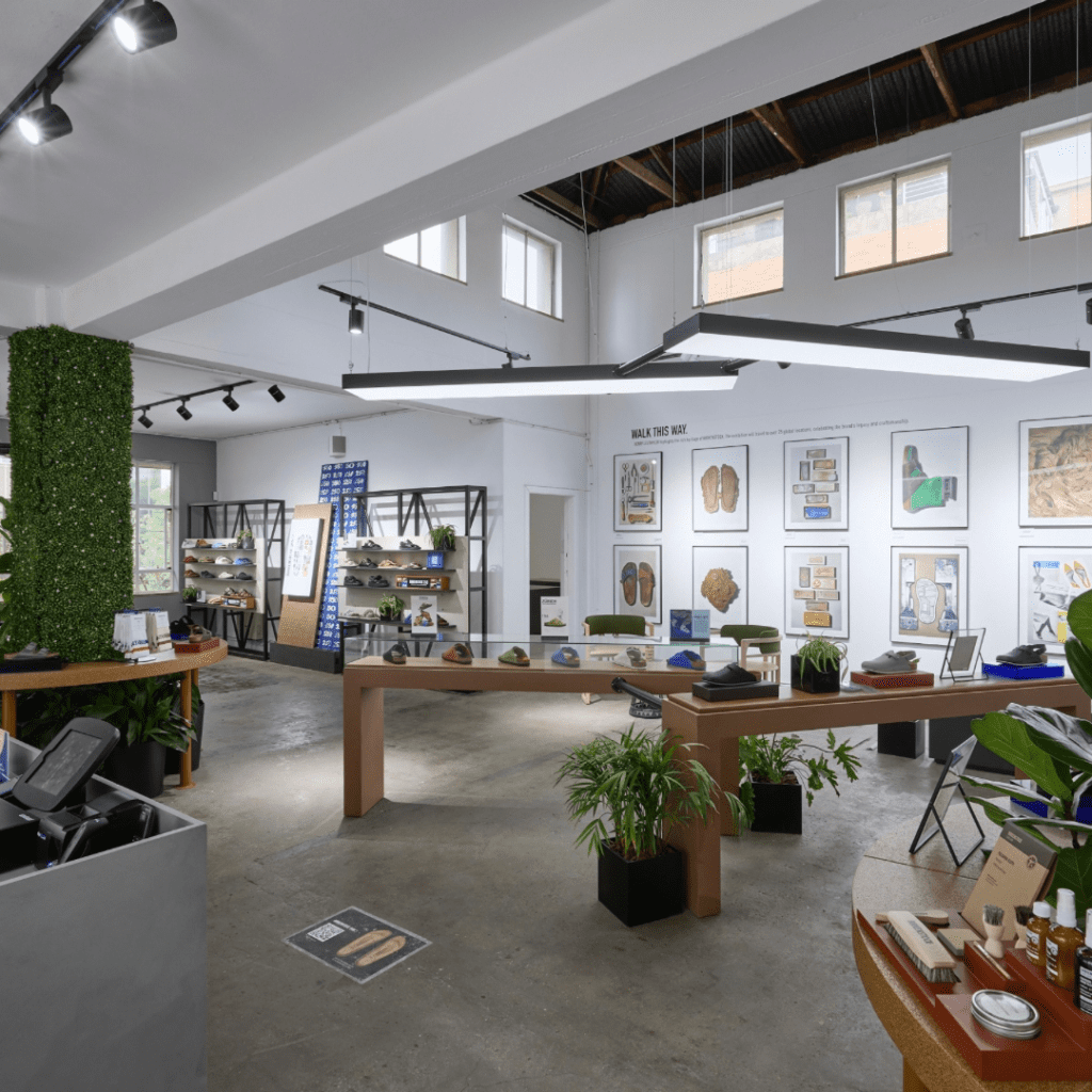 Birkenstock’s Art & Sole Concept Store at 44 Stanley