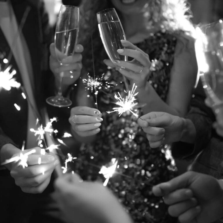 Black And White Soiree Dinner