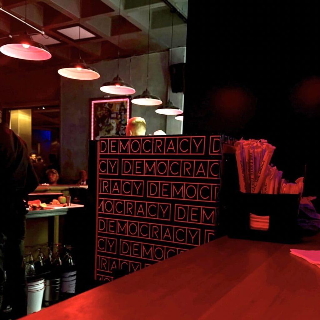 Democracy Bar at Illovo Muse