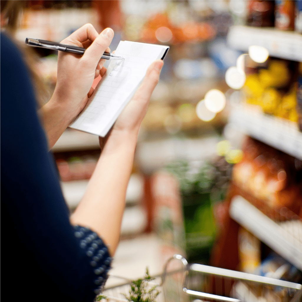 Shopping on a budget