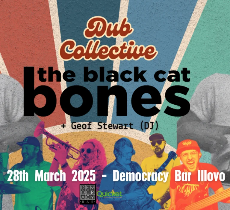 black cat bones at Democracy Bar