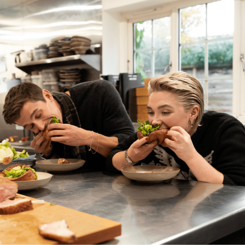 Antoni Porowski and Florence Pugh