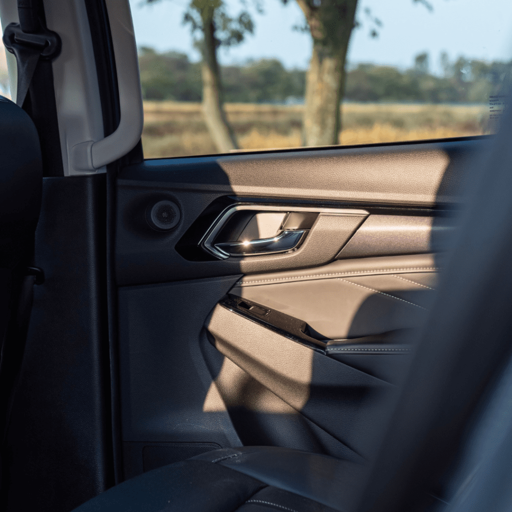 Interior of Isuzu MU-X