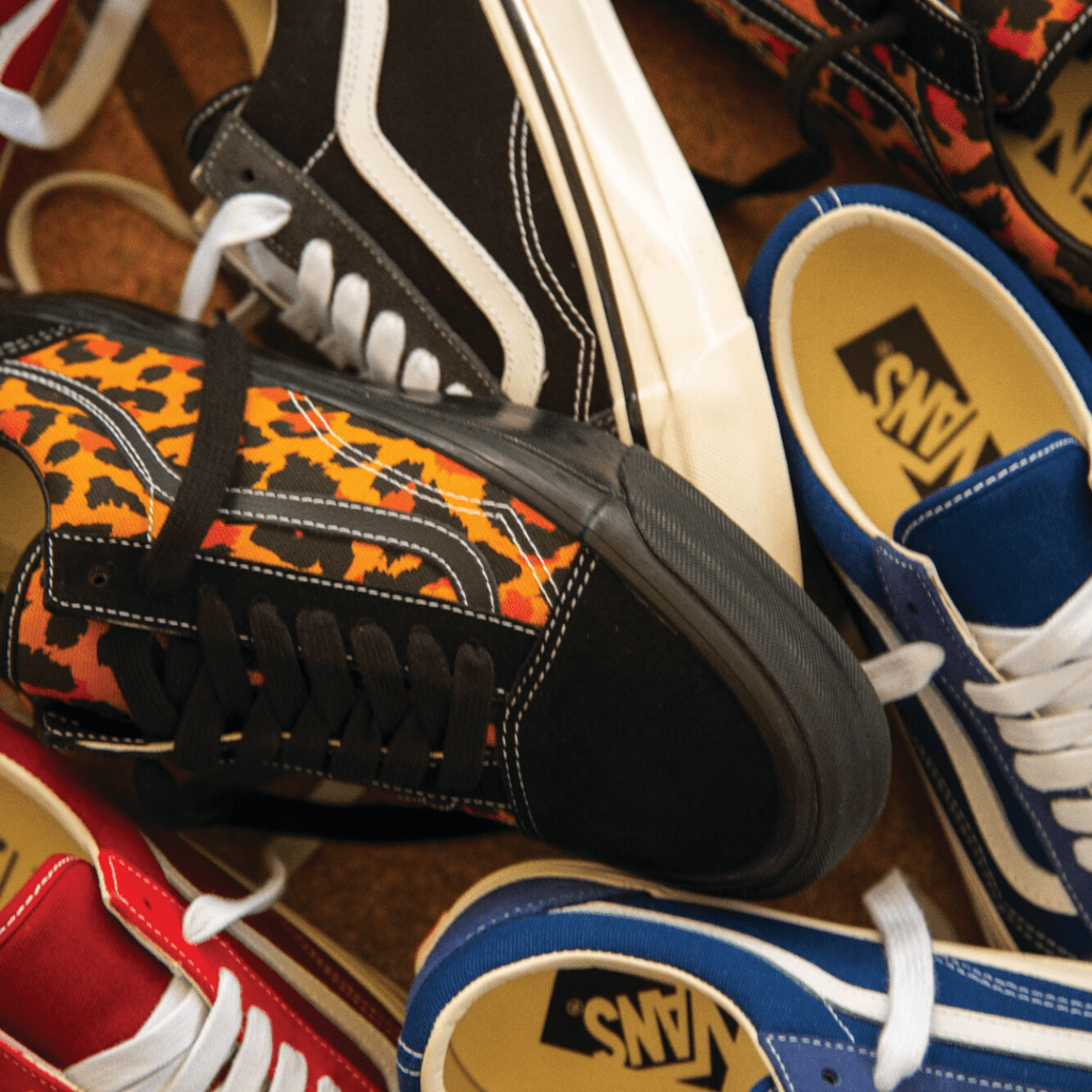 Premium Old Skool leopard print design