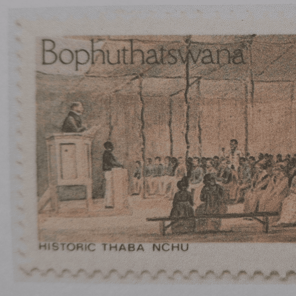 Original Postage Stamp of Thaba Nchu 1830s