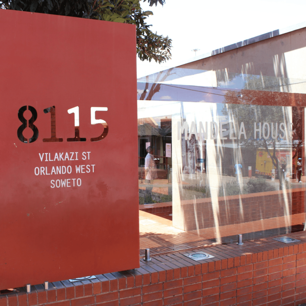 Historical attractions around Joburg — Mandela House