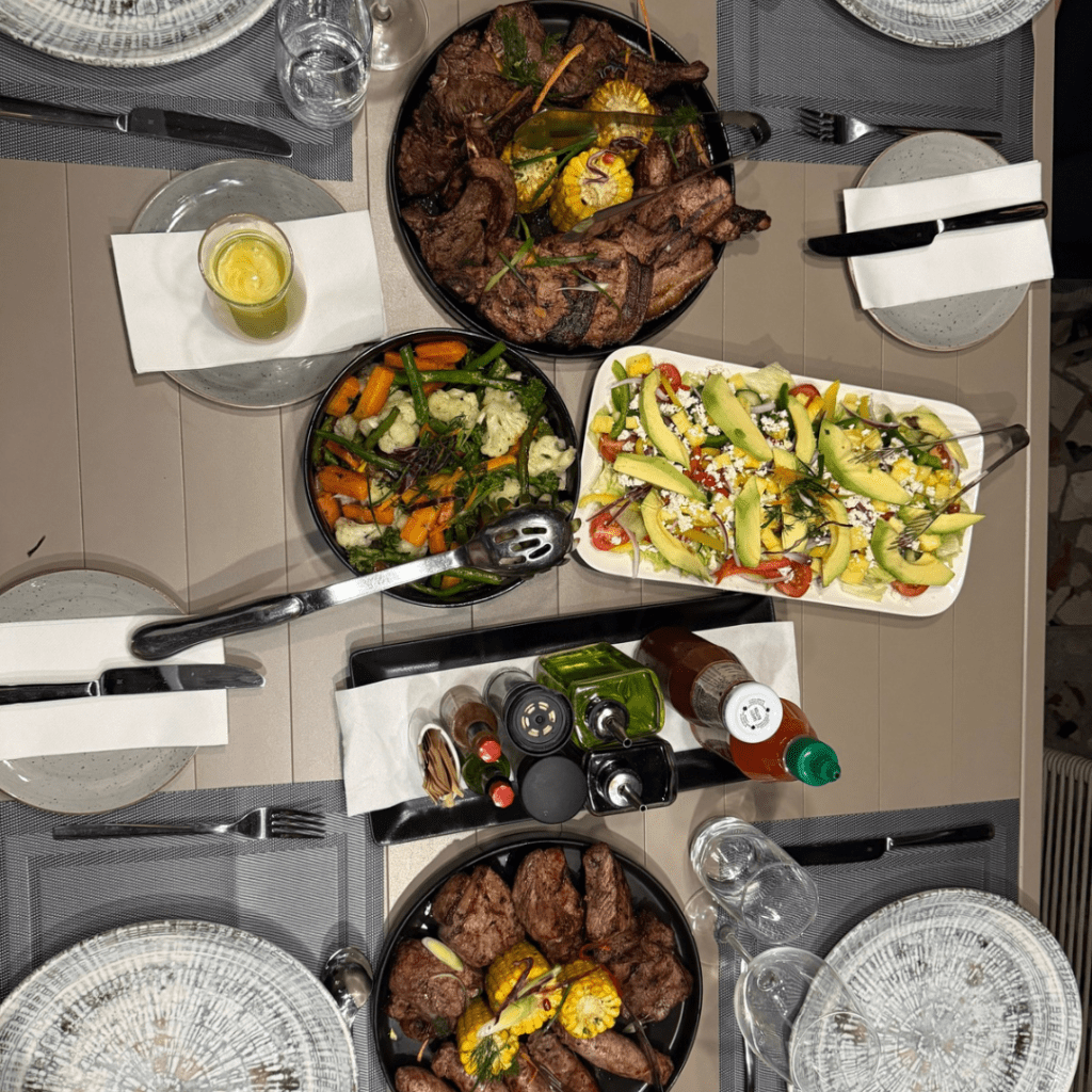 Private chef at Riverhorse Lodge