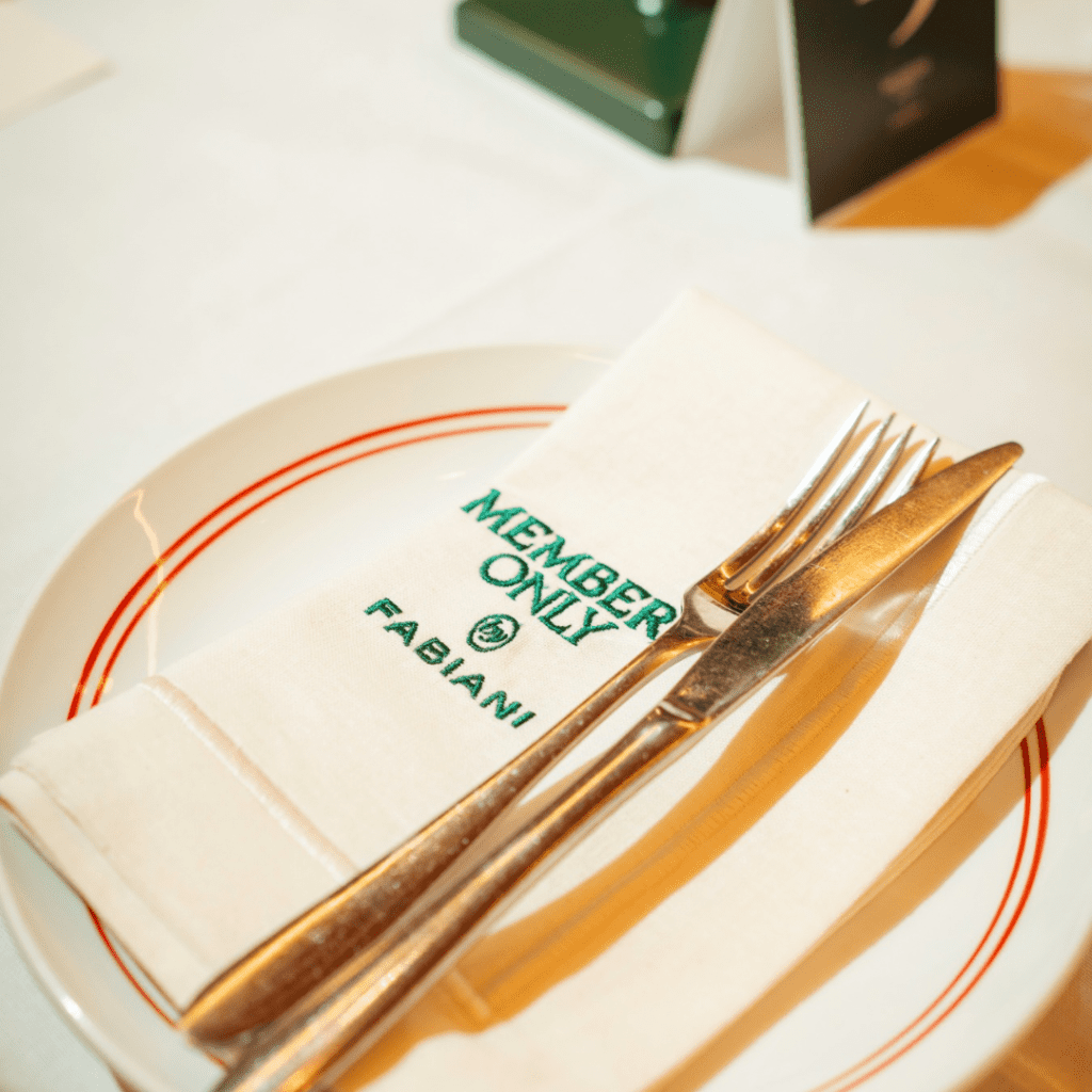 Fabiani Members Only at Fugazzi