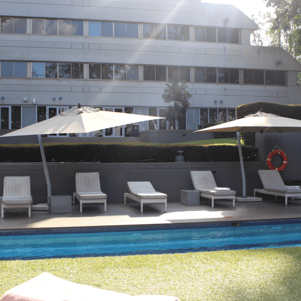 The Maslow’s pool area