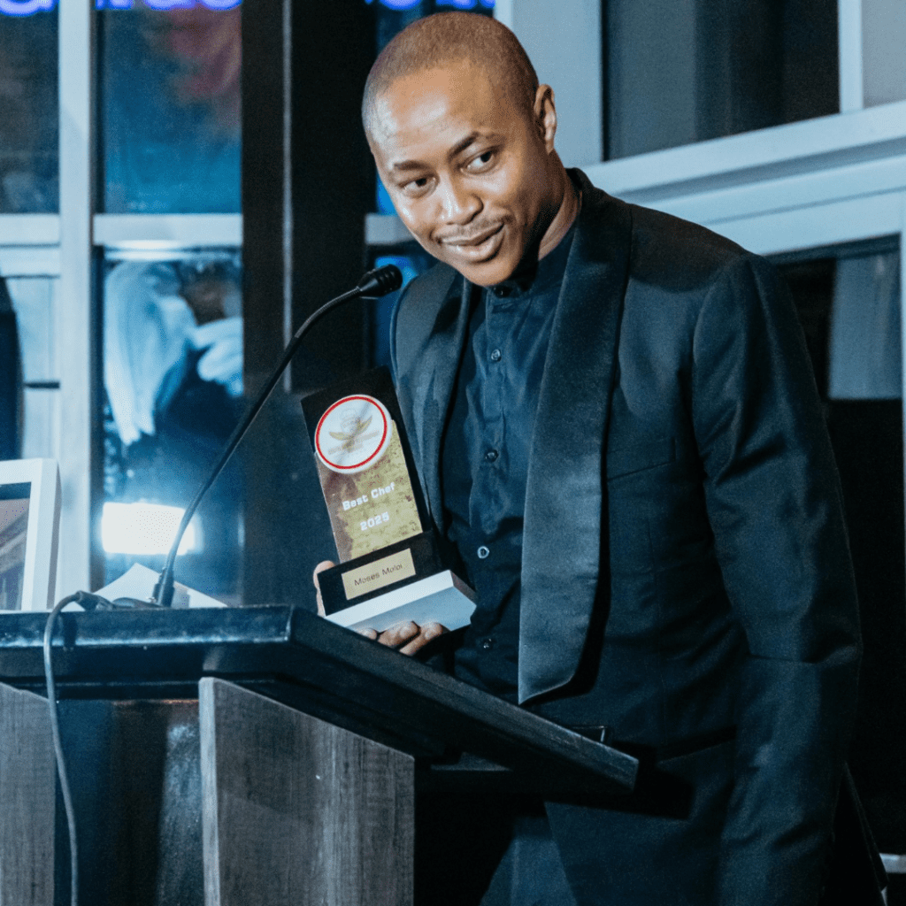 South Africa Restaurant Awards 2025 Best Chef Moses Moloi